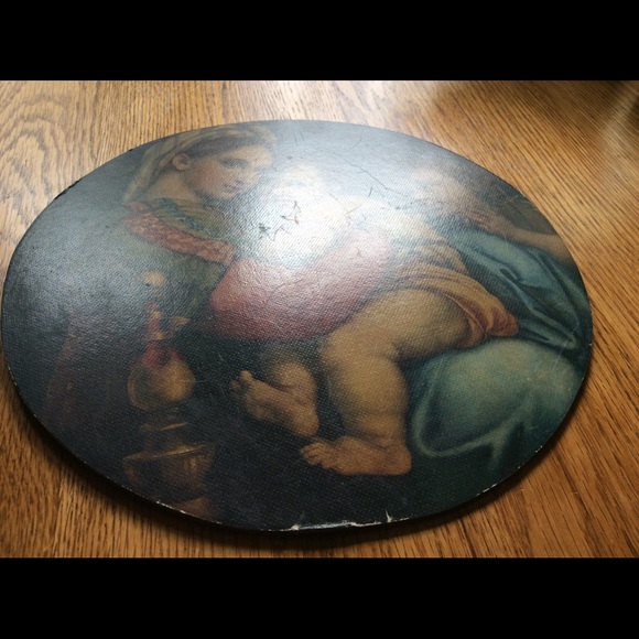 Italian Masterpiece: Madonna Della Seggiola. - Picture 7 of 11